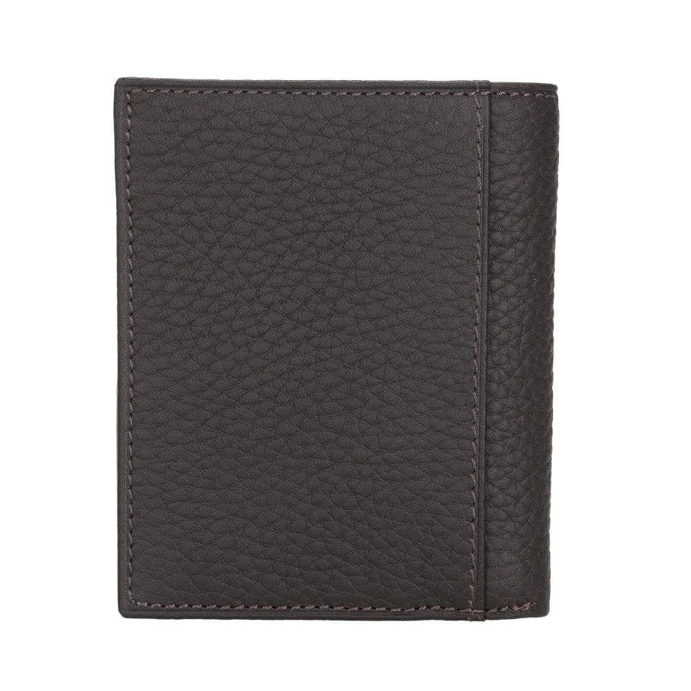 Leather Yetta Card Holder - Brown