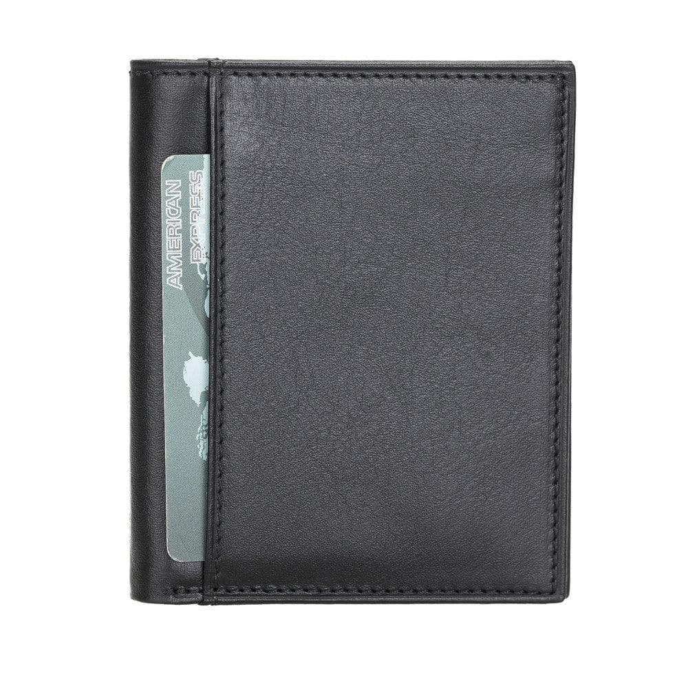 Leather Yetta Card Holder - Brown