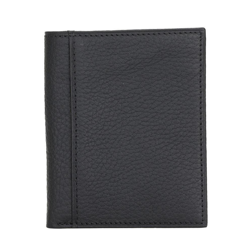 Leather Yetta Card Holder - Black