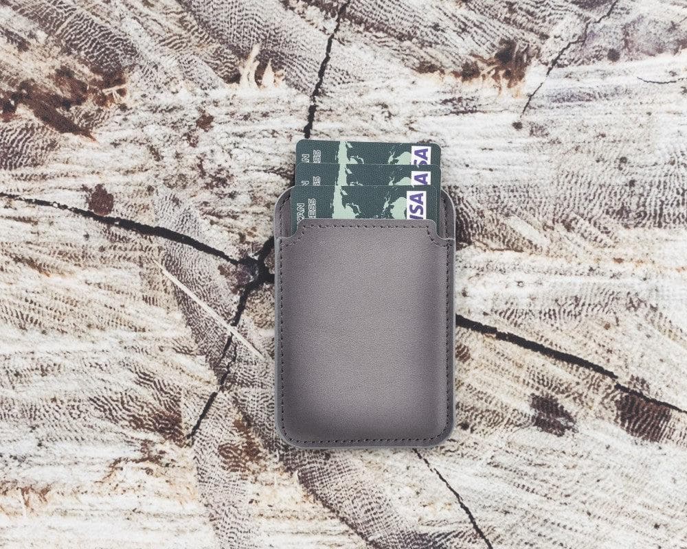 Maggy NE Magnetic Leather Card Holder - FL12