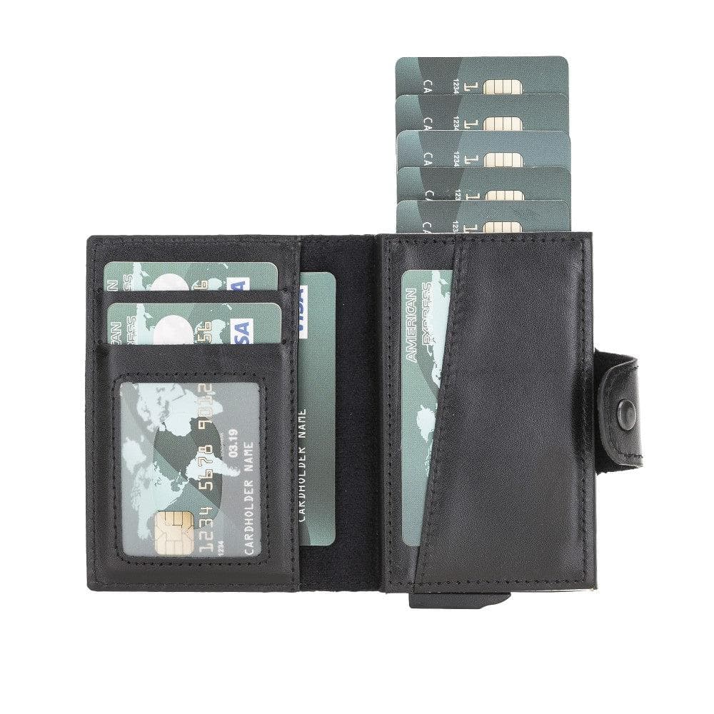 Mondello Leather Pop-Up Card Holder