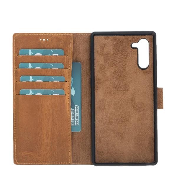 Samsung Galaxy Note 10 Series Detachable Leather Case / MW