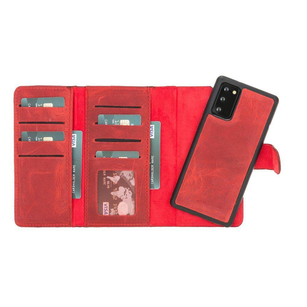 Samsung Galaxy Note 20 Leather SANTA Wallet Case