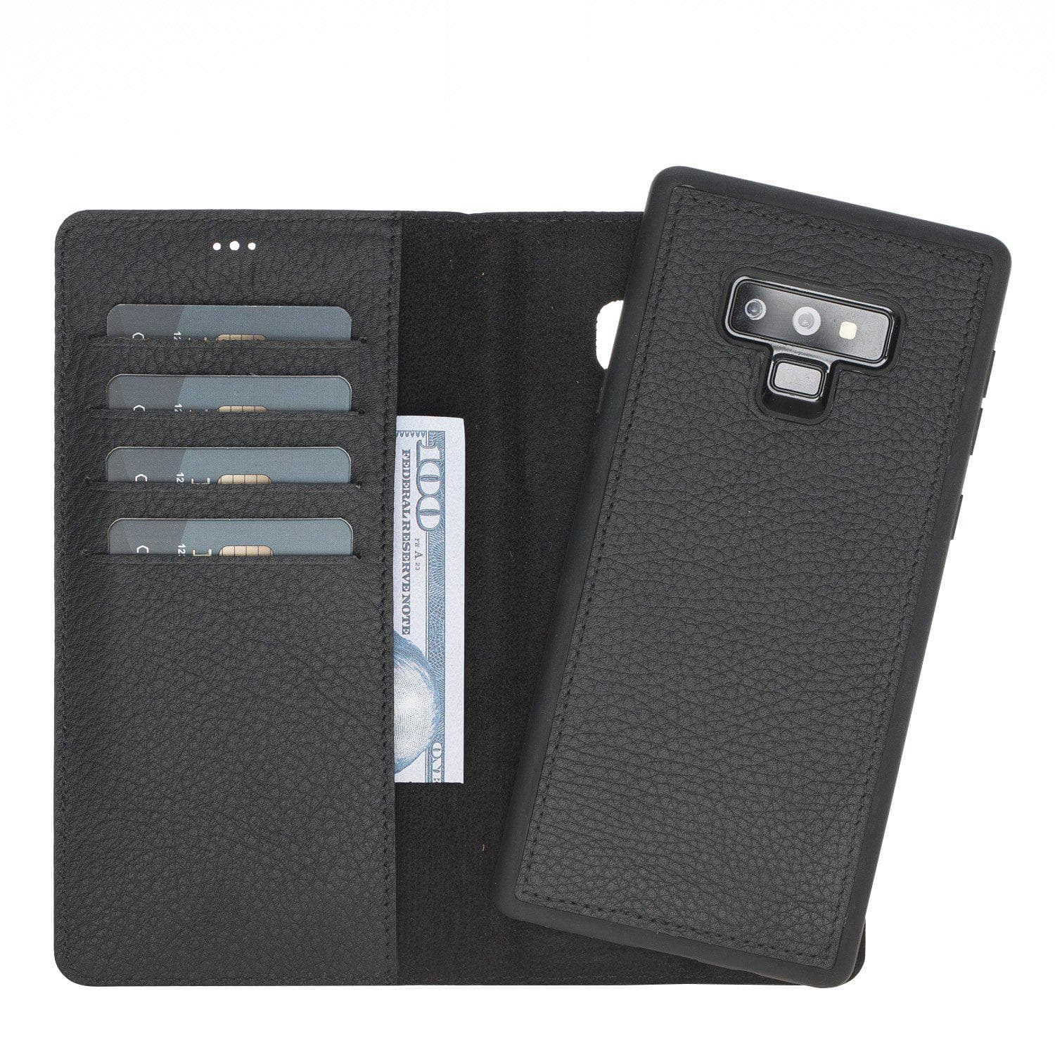 Magic Samsung  Series Detachable Genuine Leather Wallet Case - MW