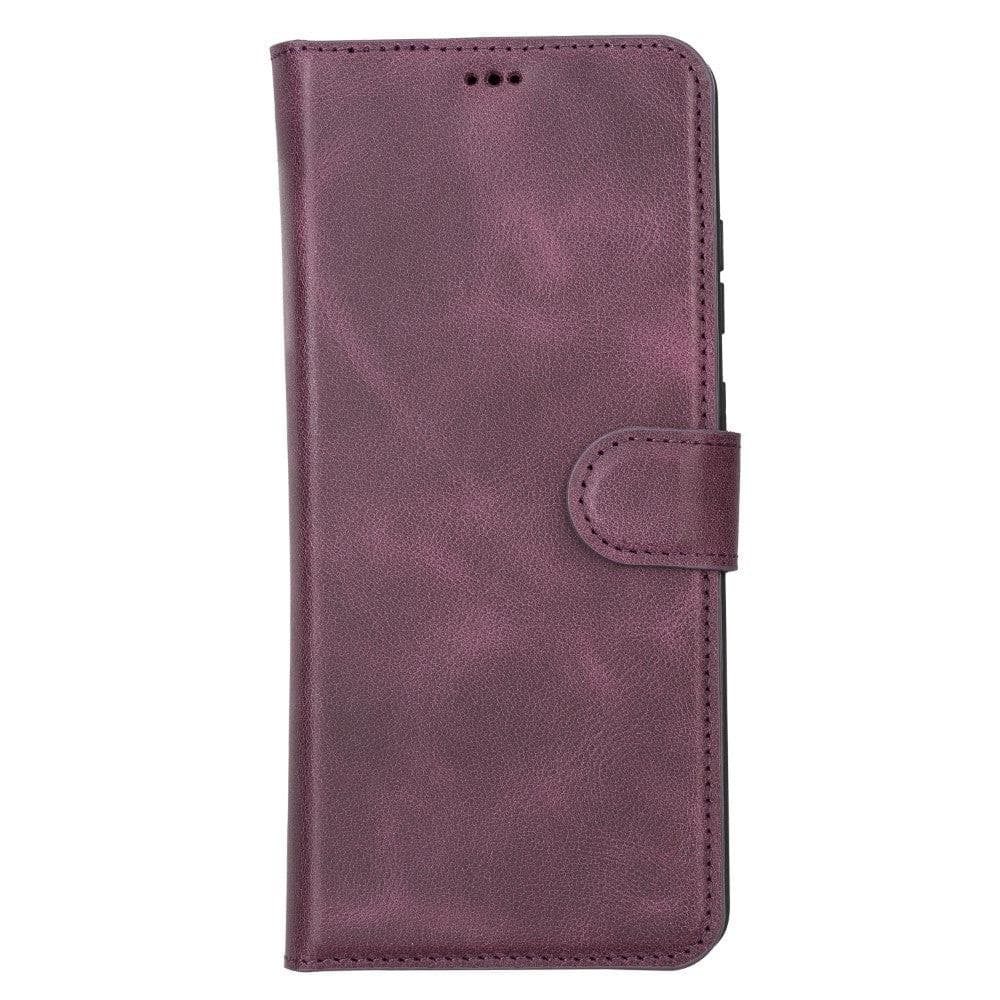 Magic Samsung  Series Detachable Genuine Leather Wallet Case - MW