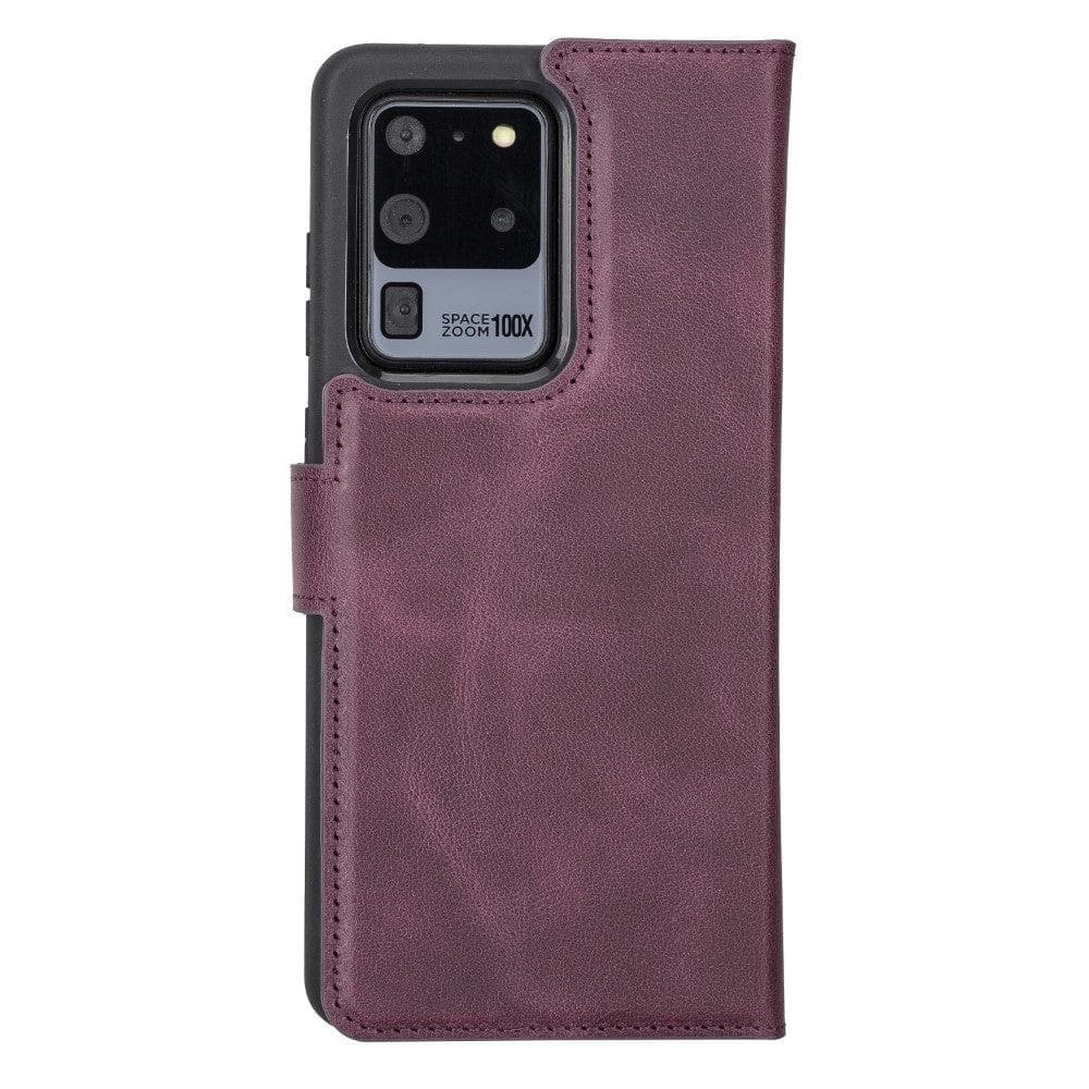 Magic Samsung  Series Detachable Genuine Leather Wallet Case - MW