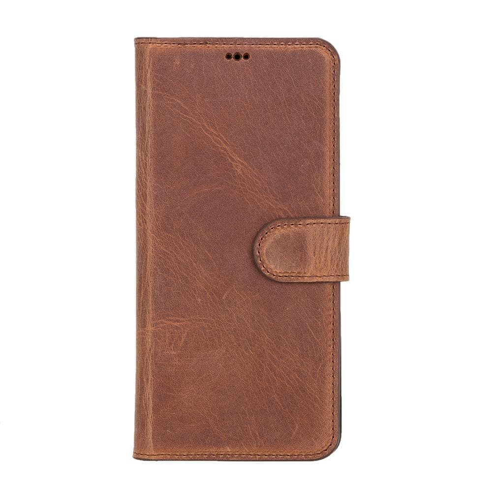 Magic Samsung  Series Detachable Genuine Leather Wallet Case - MW