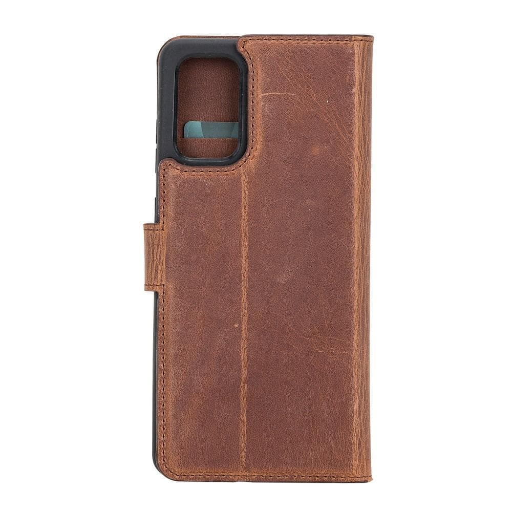 Magic Samsung  Series Detachable Genuine Leather Wallet Case - MW