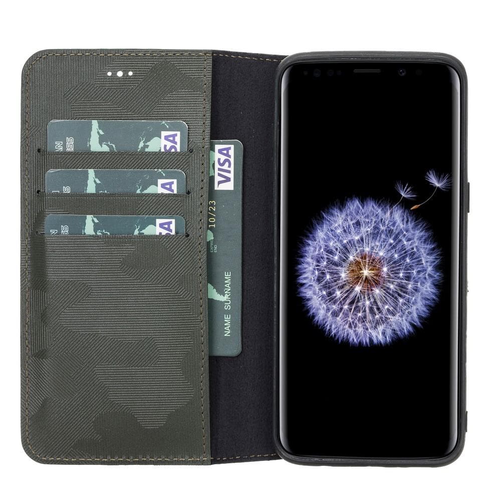 Magic Samsung Galaxy S8 Detachable Genuine Leather Wallet Case - MW