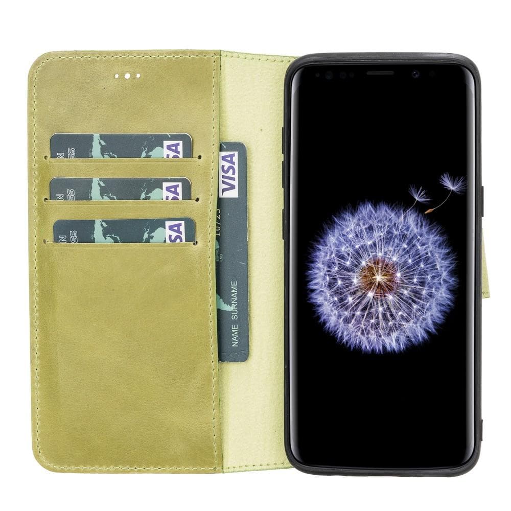 Magic Samsung Galaxy S8 Detachable Genuine Leather Wallet Case - MW