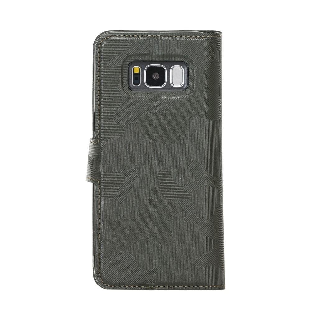 Magic Samsung Galaxy S8 Detachable Genuine Leather Wallet Case - MW