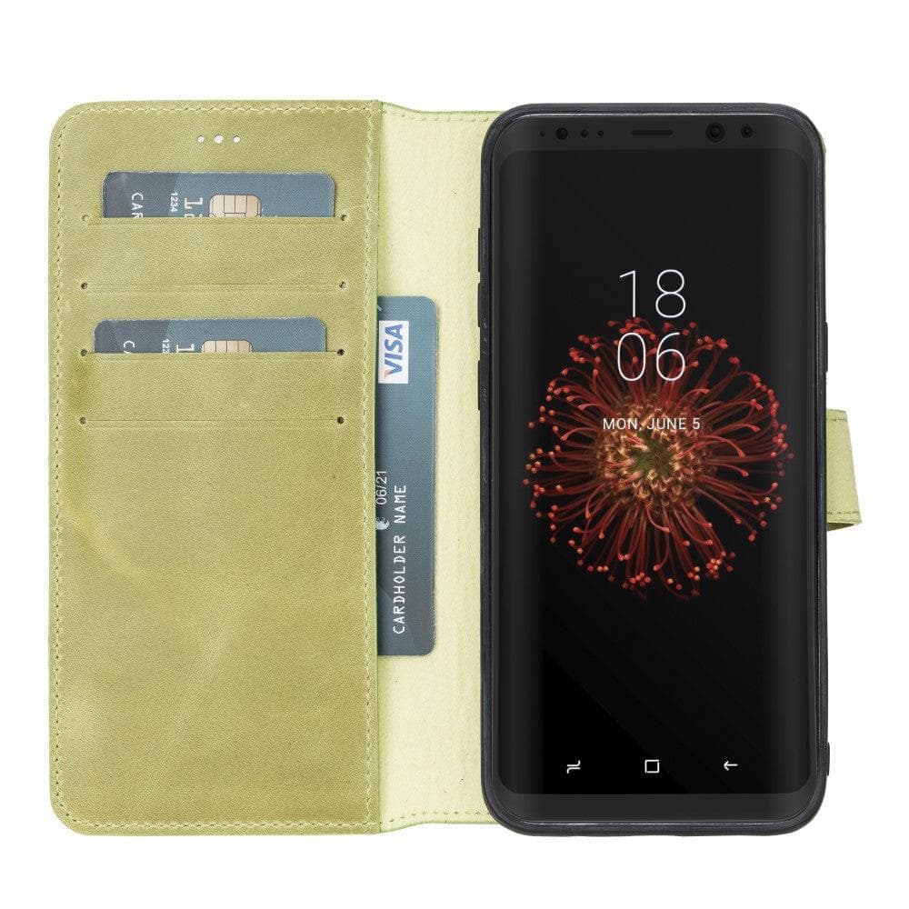 Magic Samsung  Series Detachable Genuine Leather Wallet Case - MW