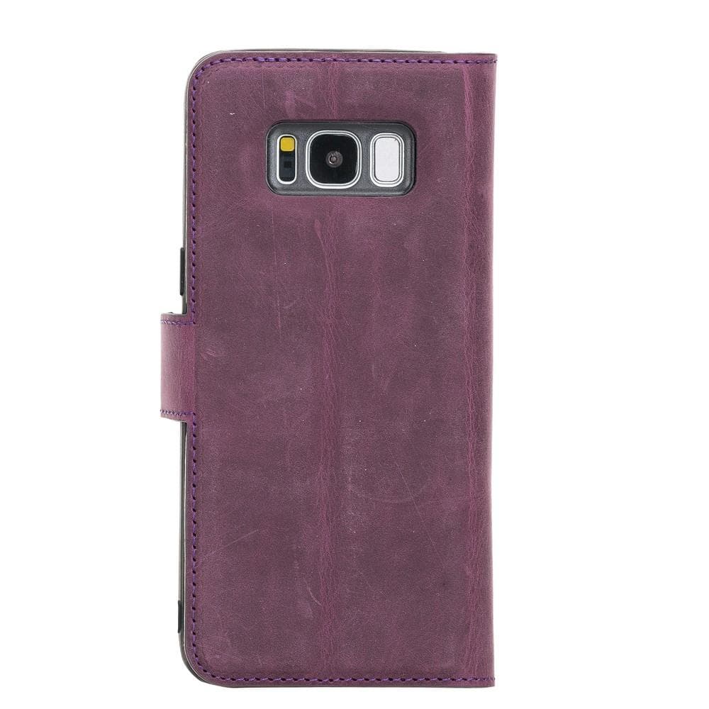 Magic Samsung  Series Detachable Genuine Leather Wallet Case - MW