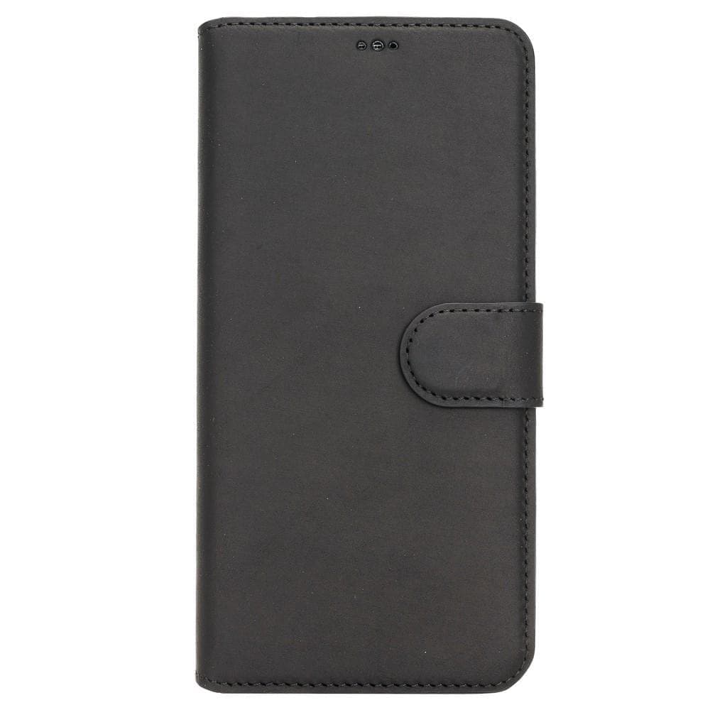 Wallet Case Samsung  Series Non-Detachable Genuine Leather Wallet Case - WC