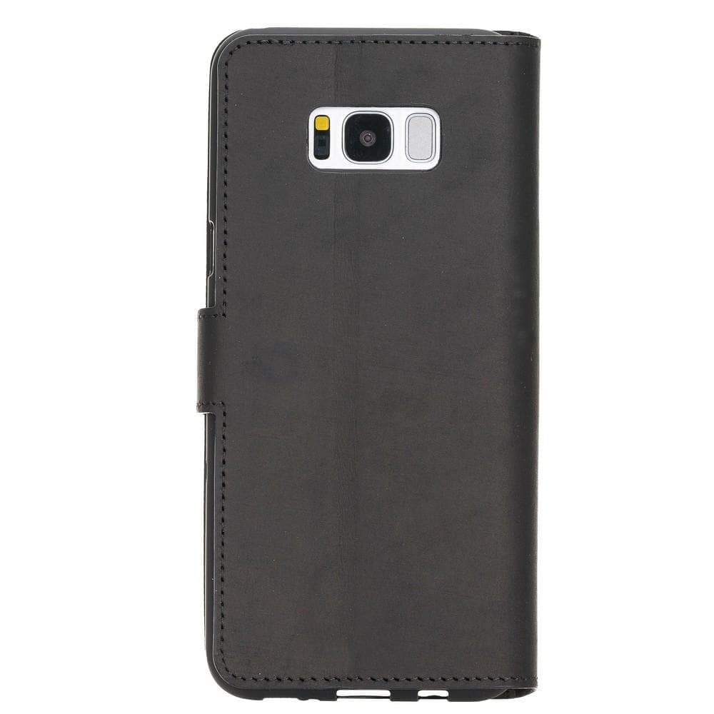 Wallet Case Samsung  Series Non-Detachable Genuine Leather Wallet Case - WC