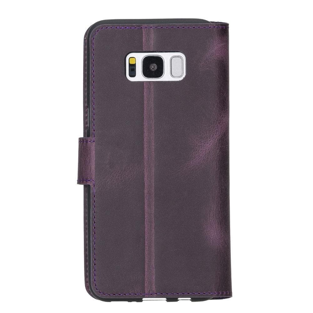 Wallet Case Samsung  Series Non-Detachable Genuine Leather Wallet Case - WC