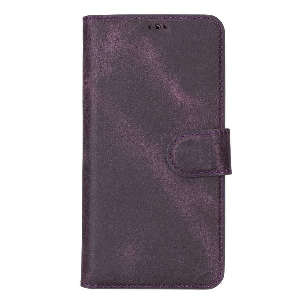 Wallet Case Samsung  Series Non-Detachable Genuine Leather Wallet Case - WC