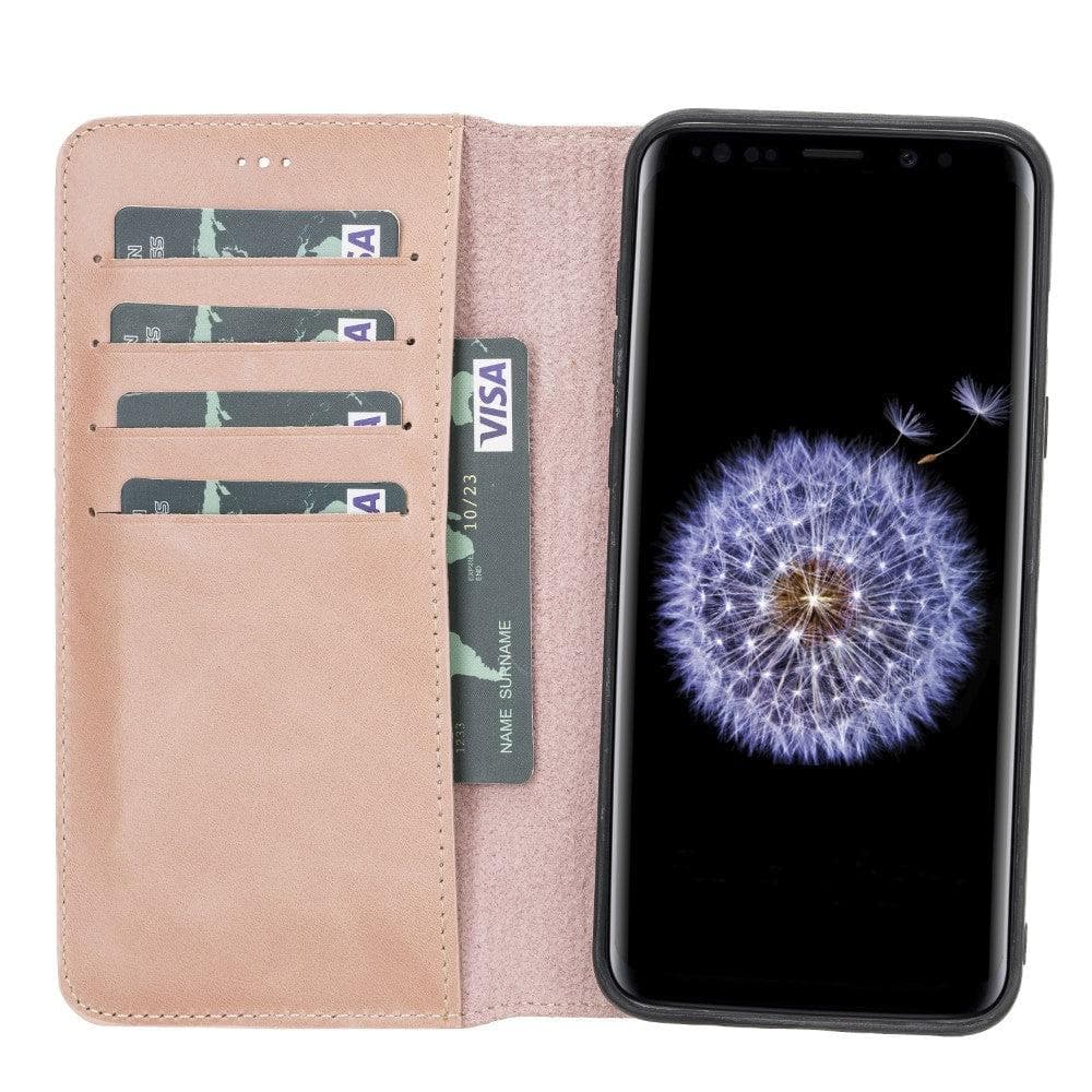 Magic Samsung  Series Detachable Genuine Leather Wallet Case - MW