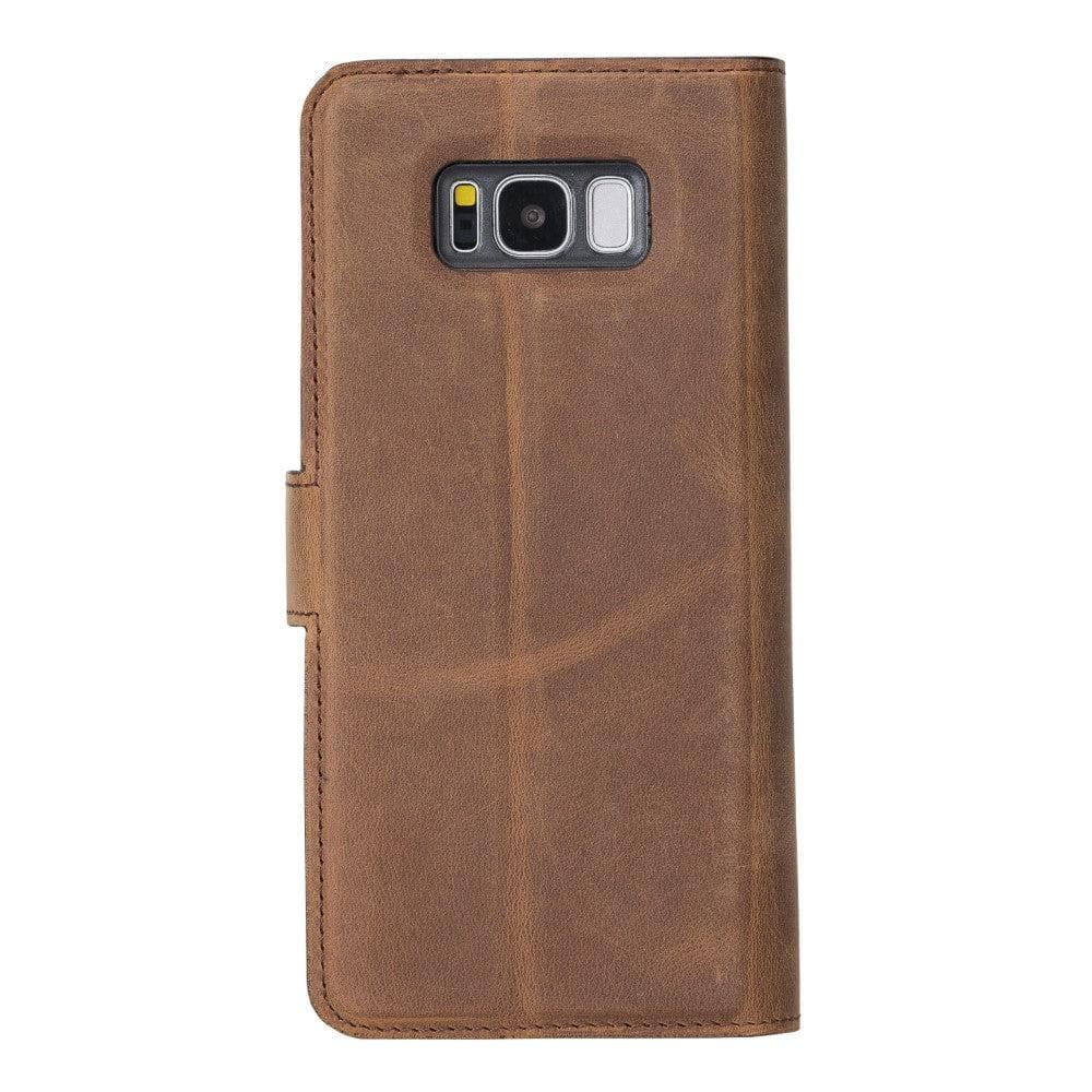 Magic Samsung  Series Detachable Genuine Leather Wallet Case - MW