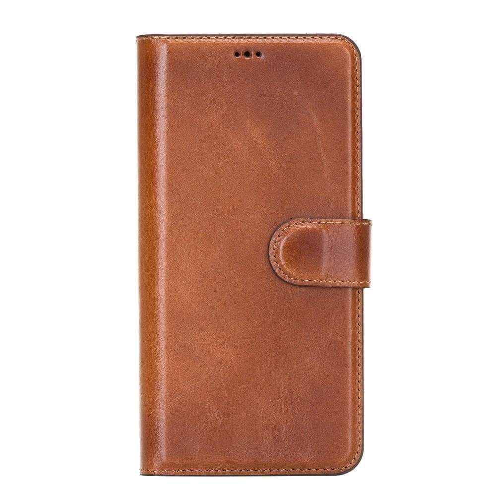 Magic Samsung Galaxy S9 Plus Detachable Genuine Leather Wallet Case - MW