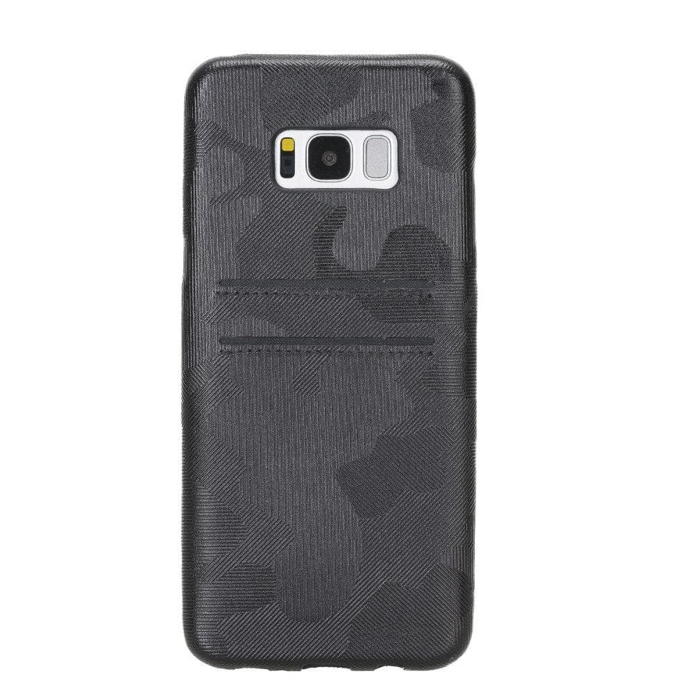 Samsung S8 Series Leather Ultra Cover Card Holder - Samsung S8 Plus / Camouflage Black