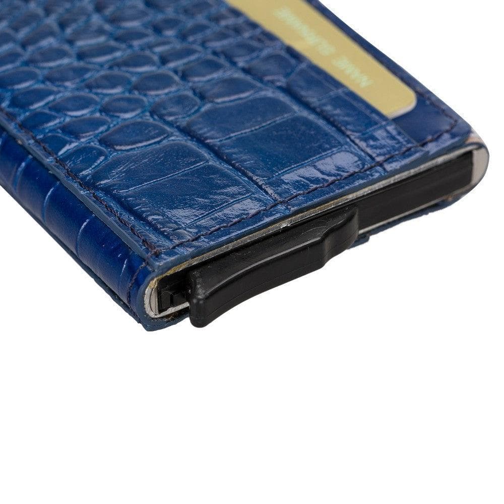 Torres Genuine Leather Mechanical Card Holder