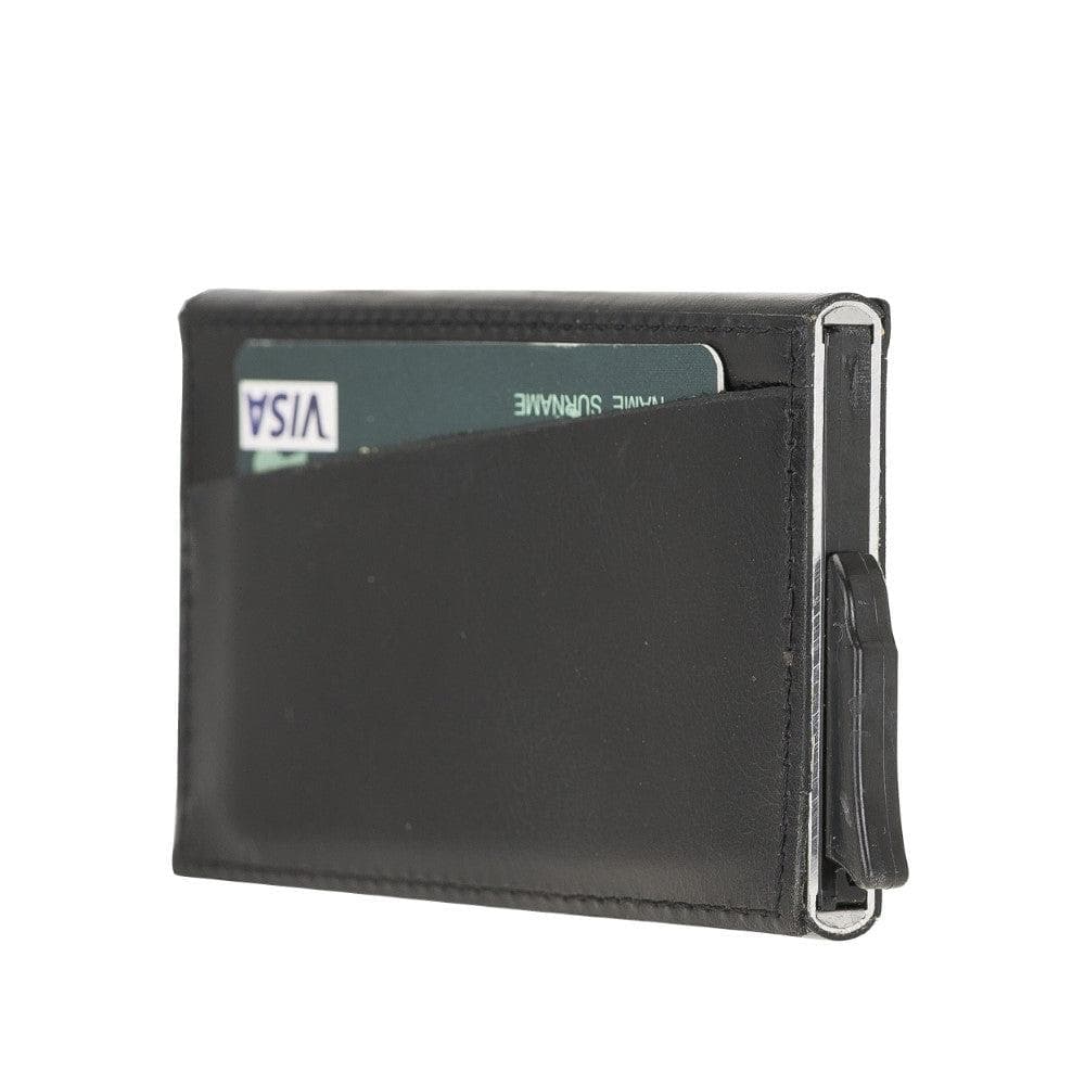 Torres Genuine Leather Mechanical Card Holder