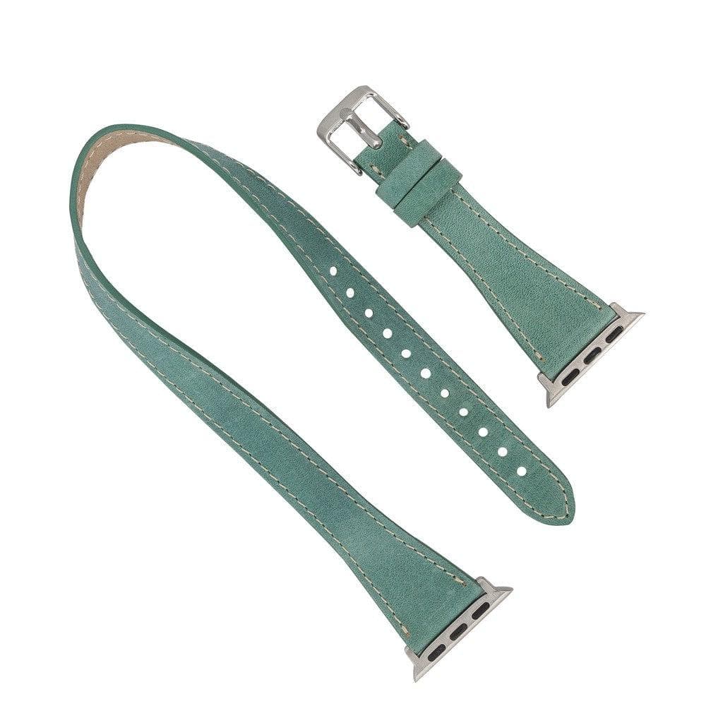 Bristol Double Tour Slim FitBit Leather Watch Straps