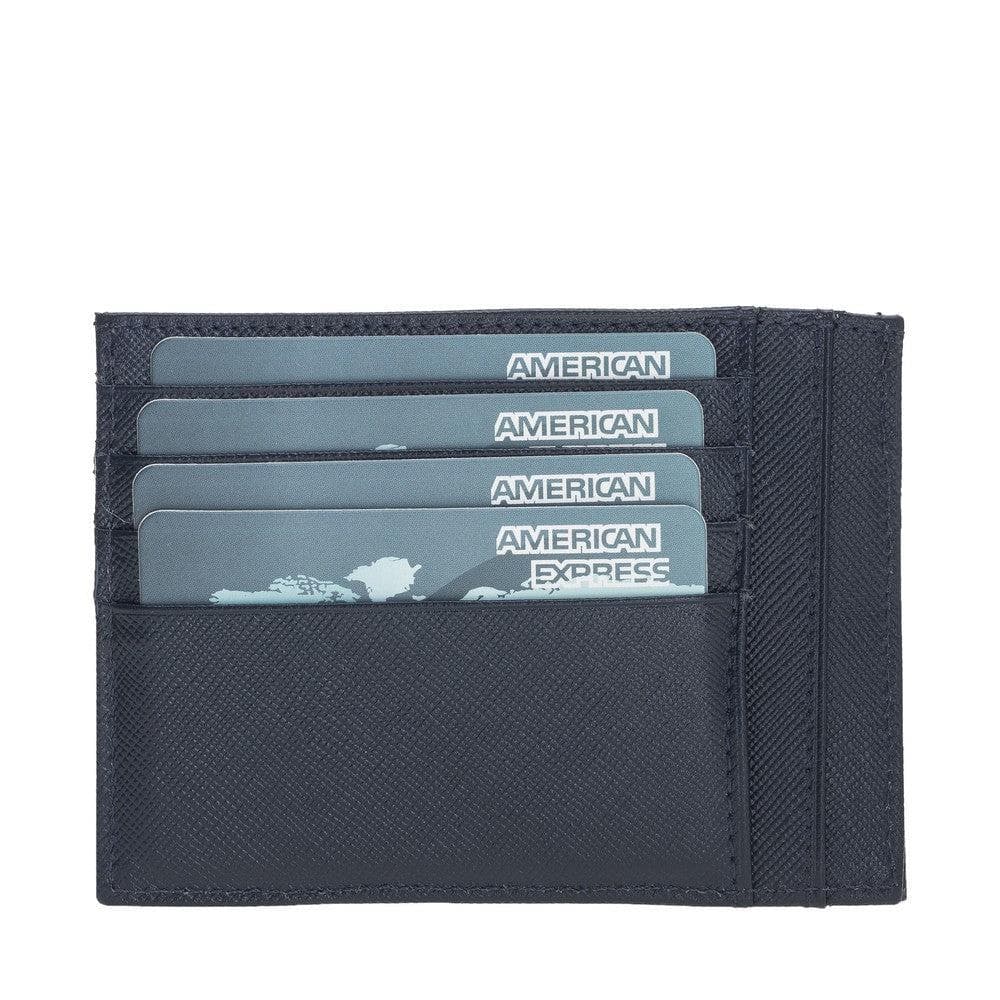 Zip Genuine Leather Card Holder