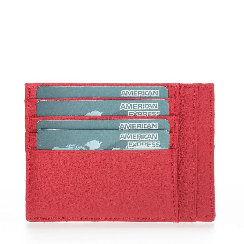 Zip Genuine Leather Card Holder