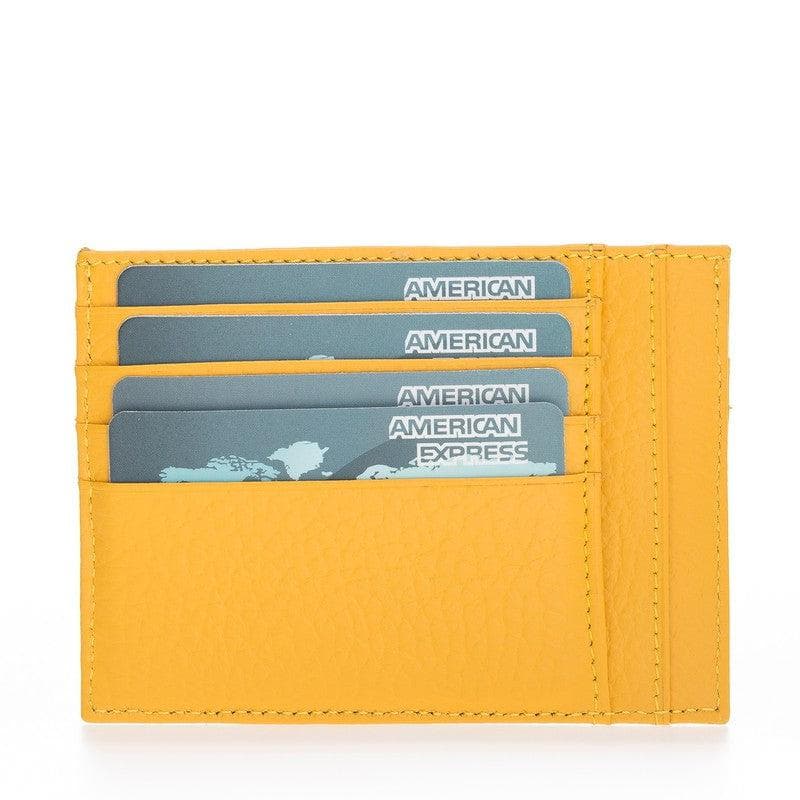 Zip Genuine Leather Card Holder