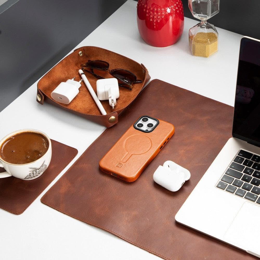 Bern Desk Mat/Organizer/Cup Coaster Set Cinnamon Bouletta