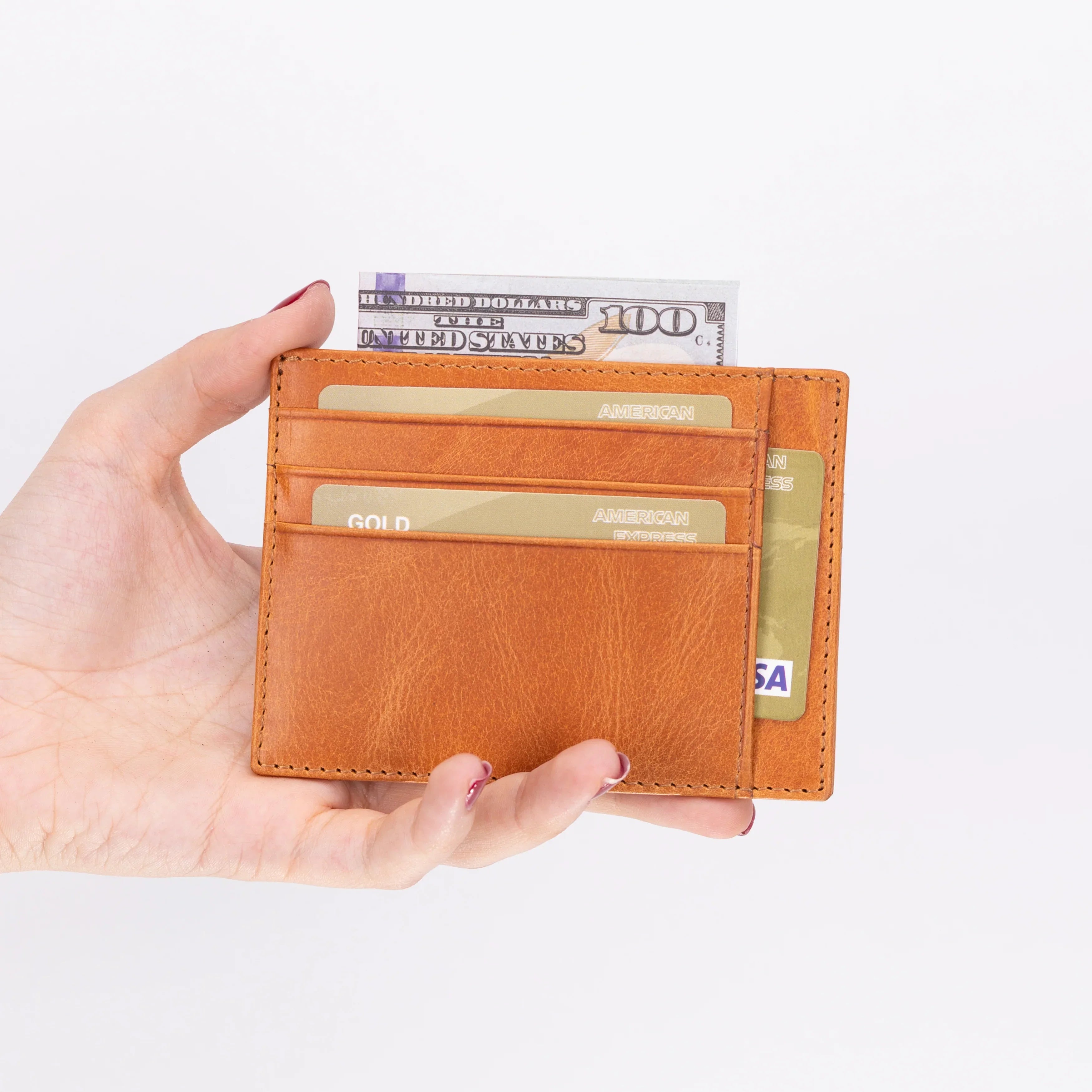 BLW18 Card Holder Leather Bouletta
