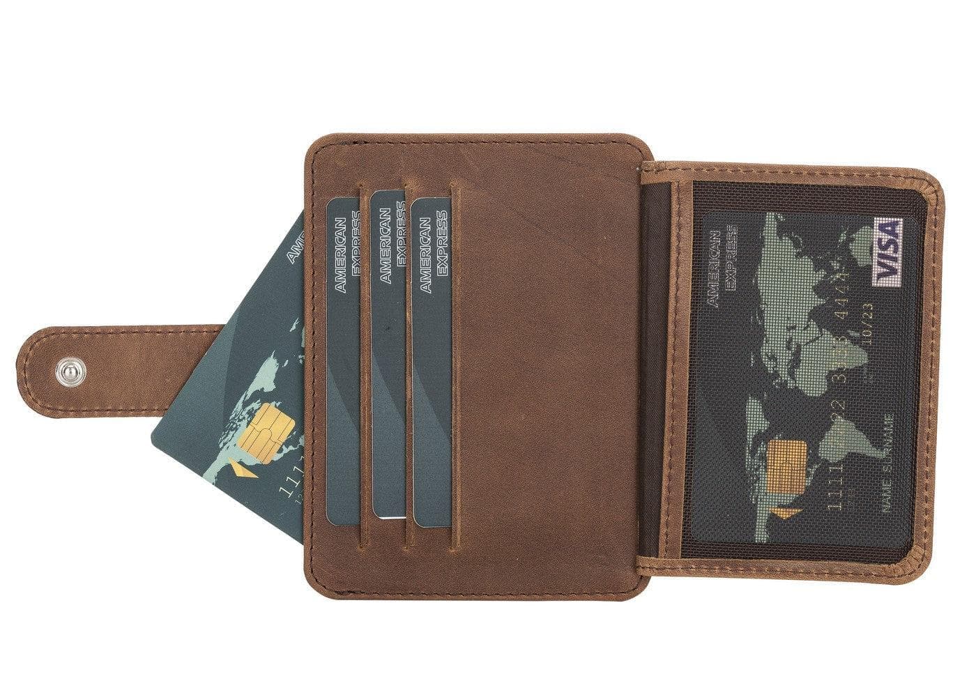 BLW19 Leather Card Holder Bouletta