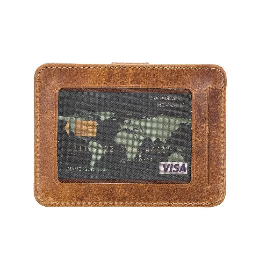 BLW19 Leather Card Holder Bouletta