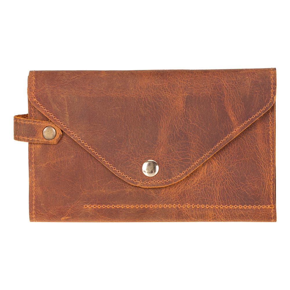 Bologna Leather Universal Wallet Moccasin Bouletta