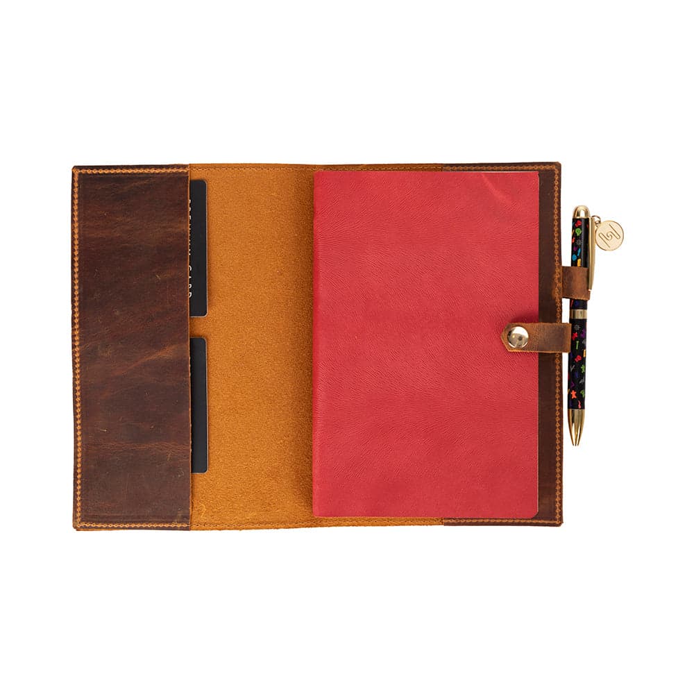 Bosco Leather Journal Cover Bouletta