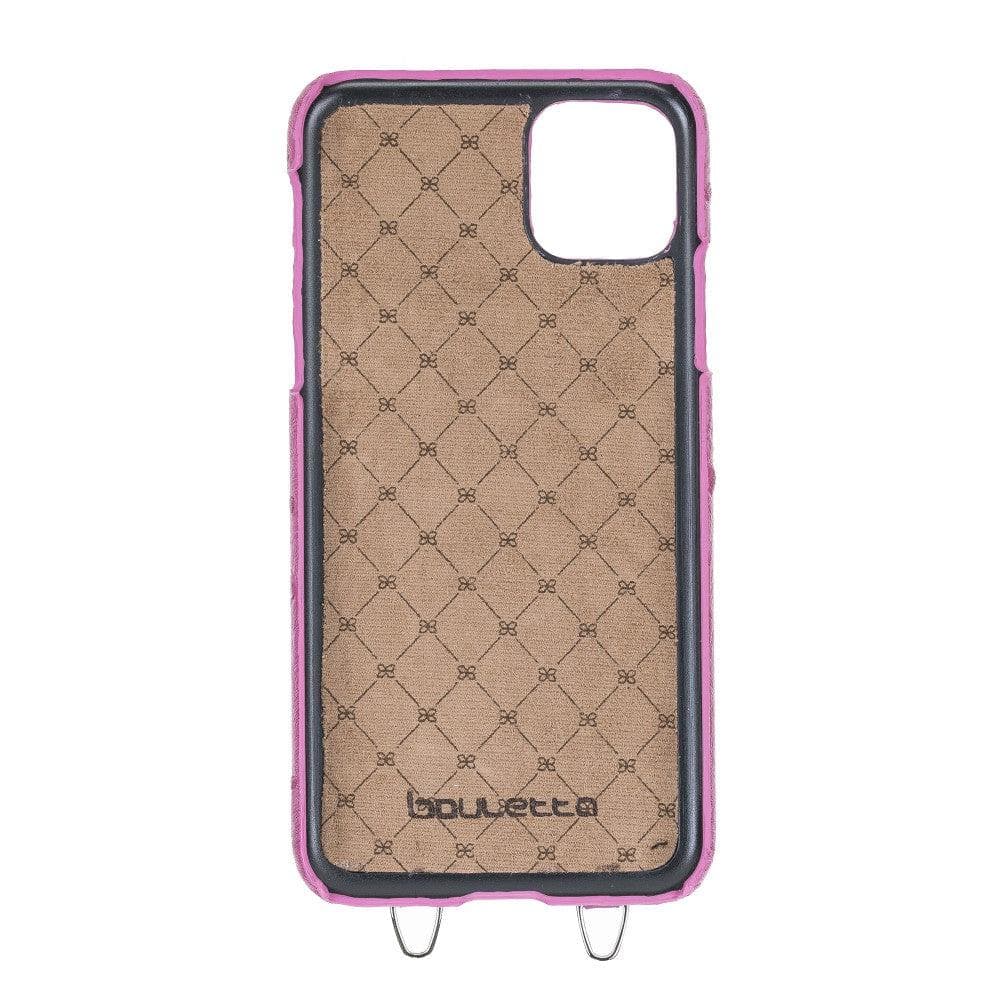 Bouletta iPhone 11 Series Leather Saff Umw Plain Strap