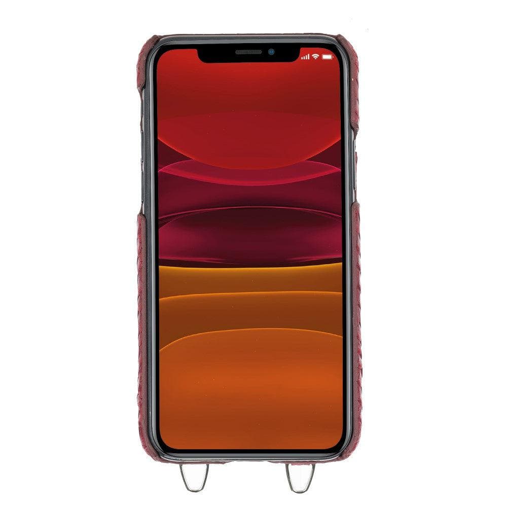 Bouletta iPhone 11 Series Leather Saff Umw Plain Strap