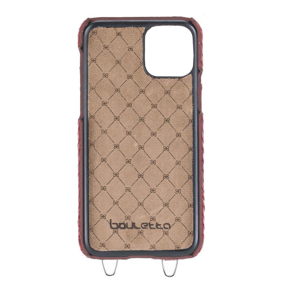 Bouletta iPhone 11 Series Leather Saff Umw Plain Strap