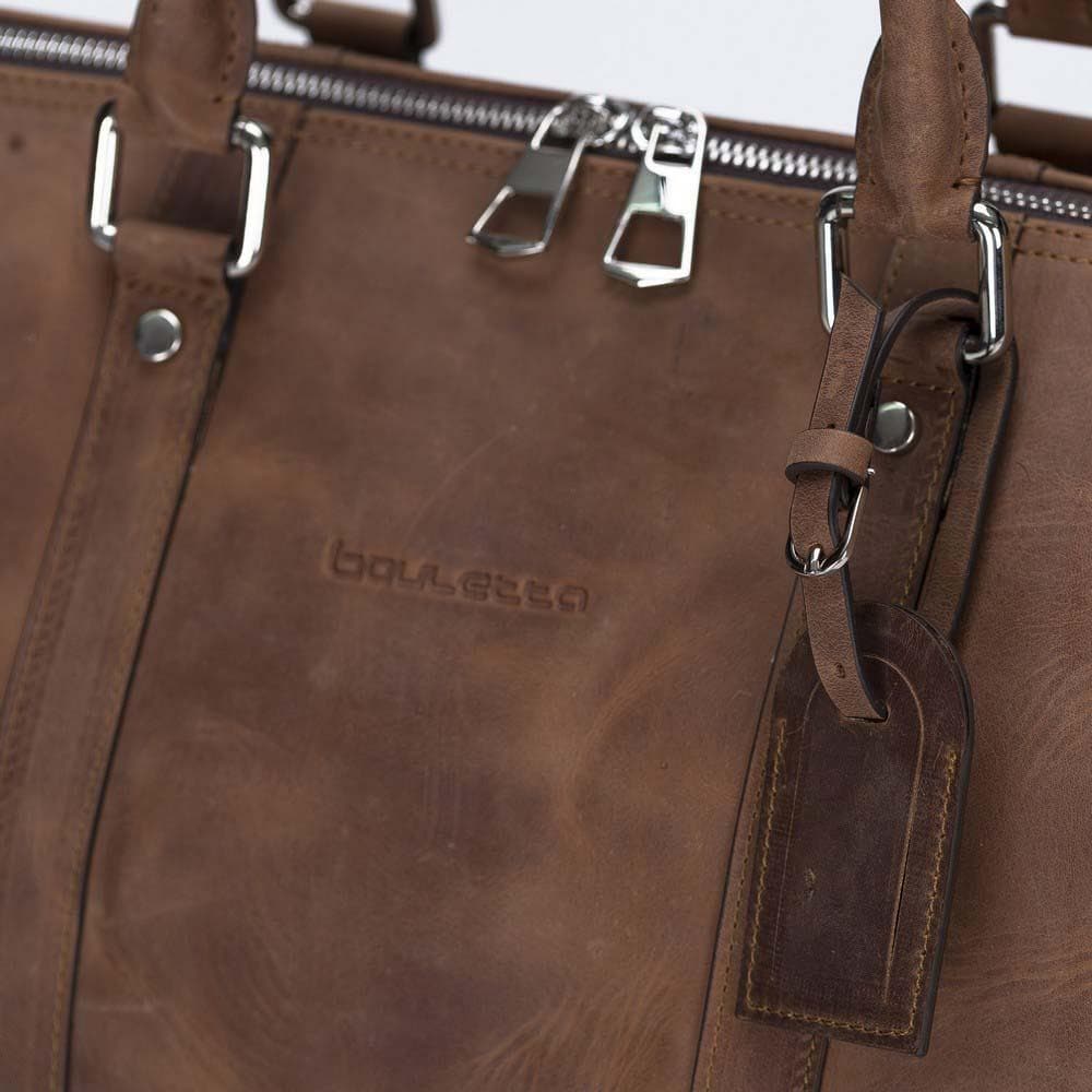 Caira Leather Travel Bag Bouletta