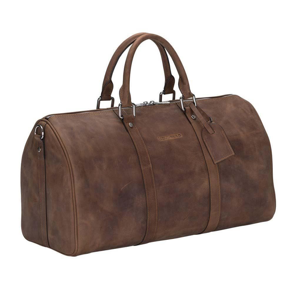 Caira Leather Travel Bag Bouletta