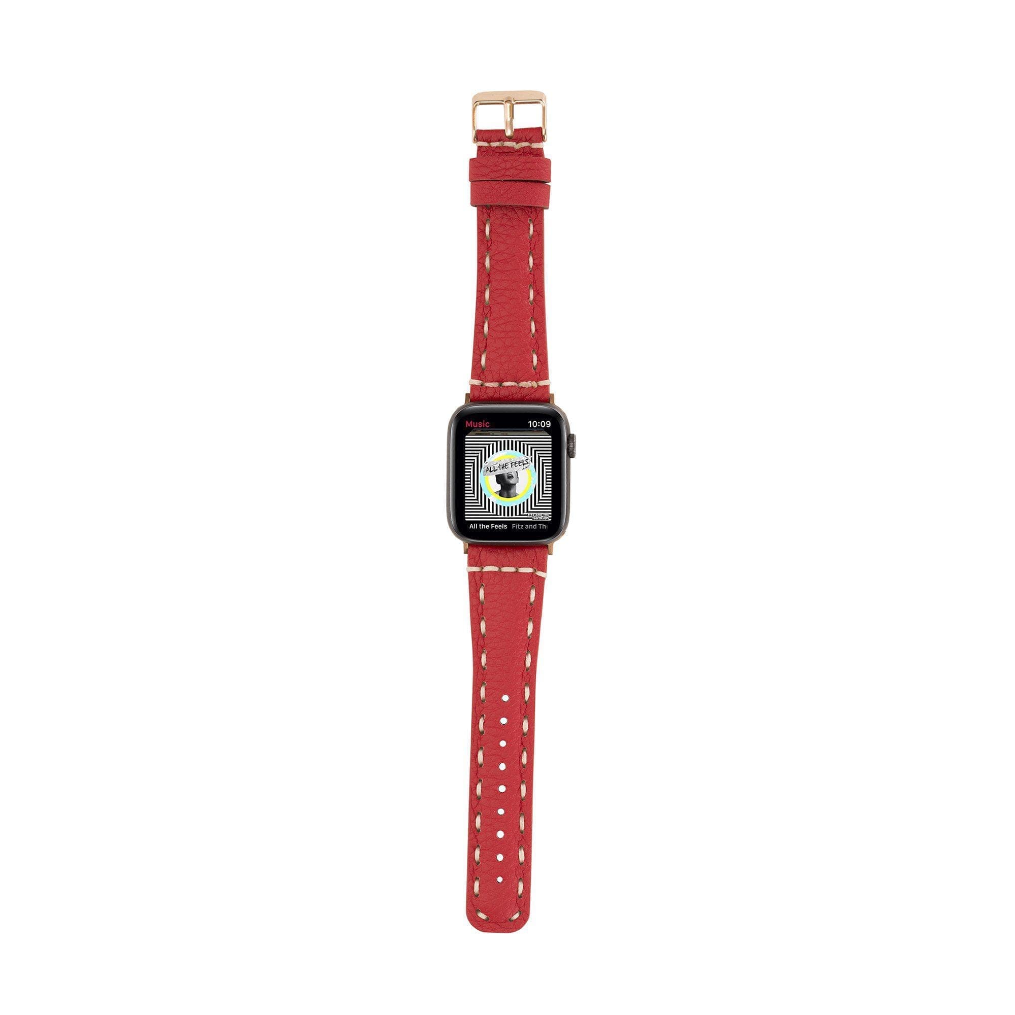 Cardiff Classic Apple Watch Leather Straps Bouletta