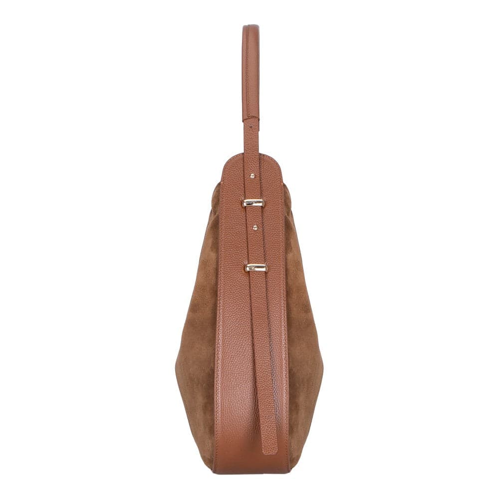 Carina Suede Leather Women's Bag Bouletta