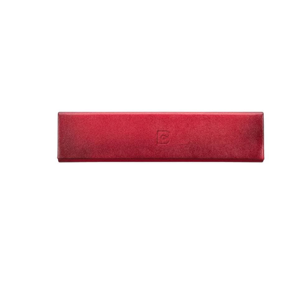 Clever Leather Glasses Case Red Bouletta