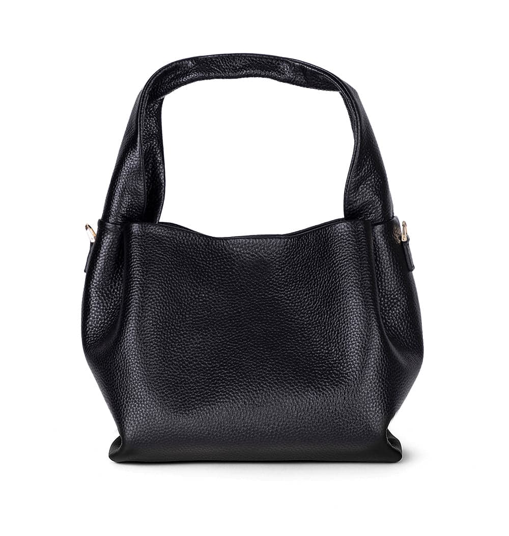 Cortina Women's Leather Bag Black Bouletta