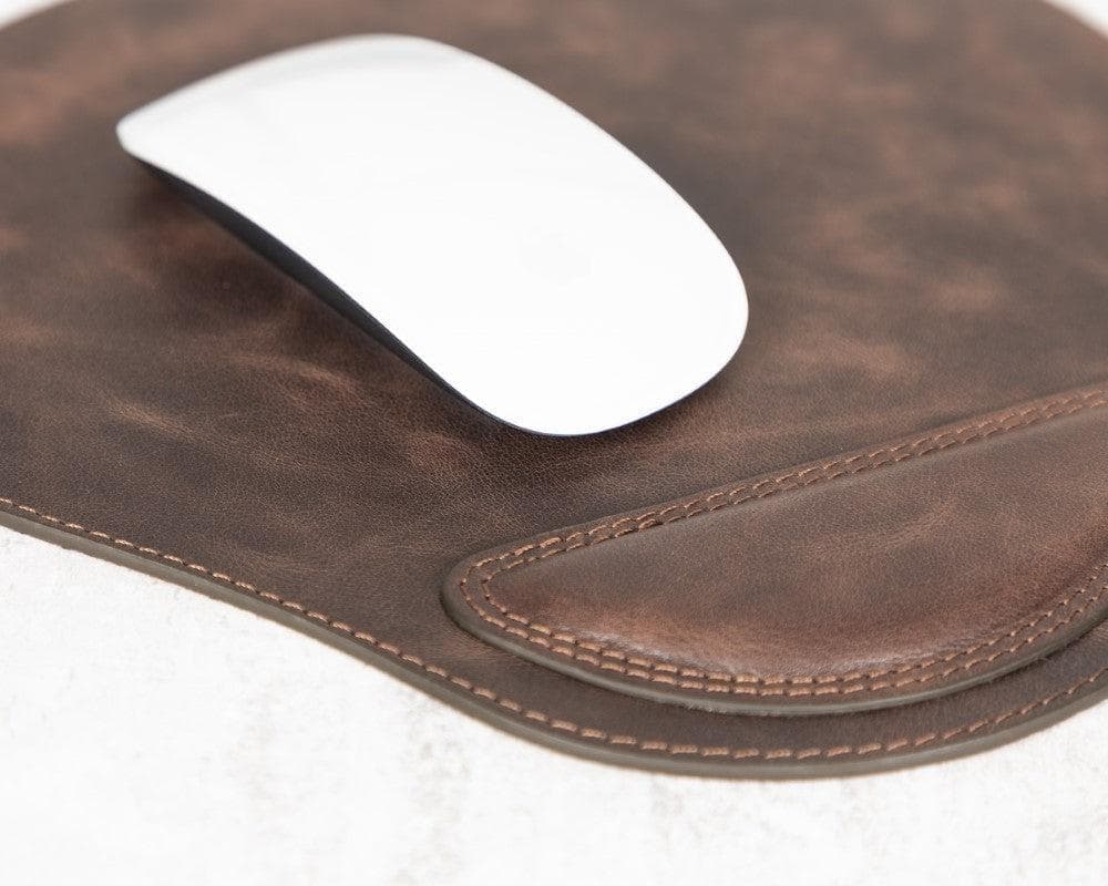 Cushioned Genuine Leather Mouse Pad Bouletta