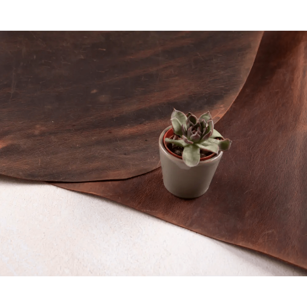Custom Size Genuine Leather Piece - Cut-to-Size Leather Sheet Bouletta