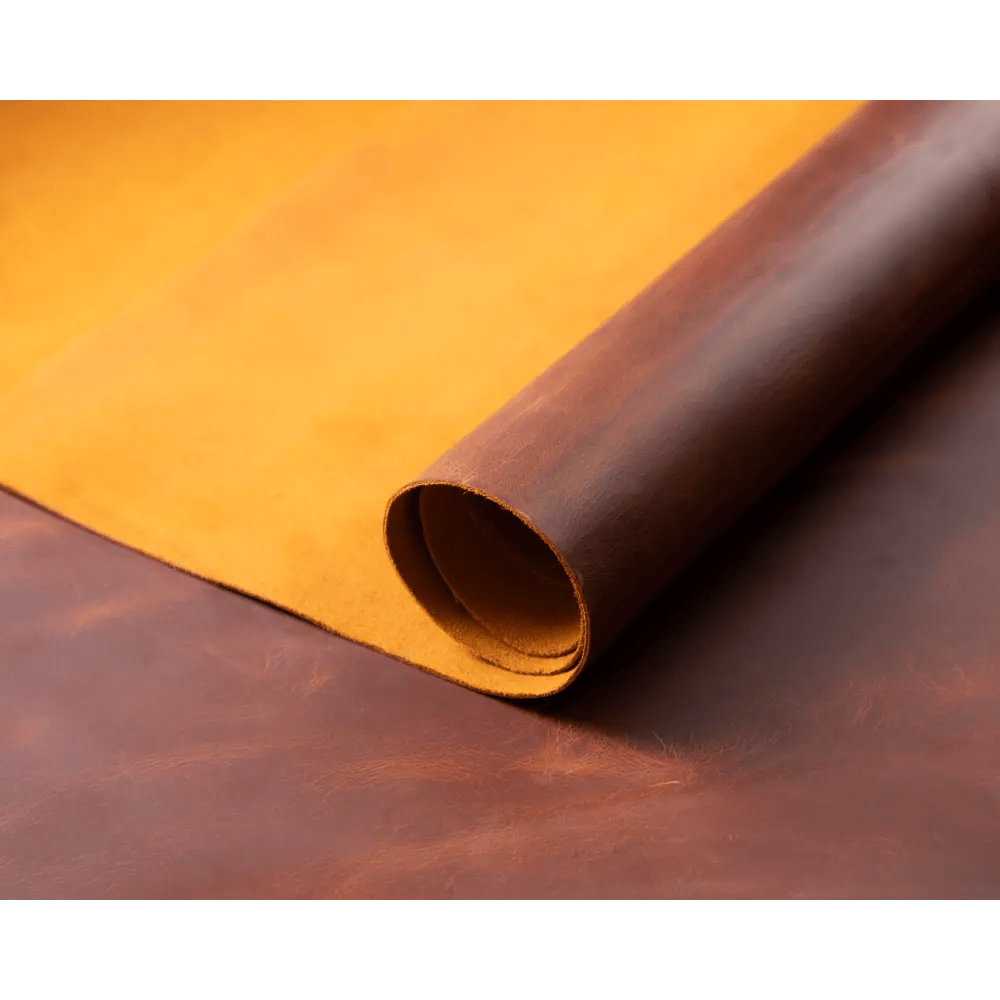 Custom Size Genuine Leather Piece - Cut-to-Size Leather Sheet Bouletta