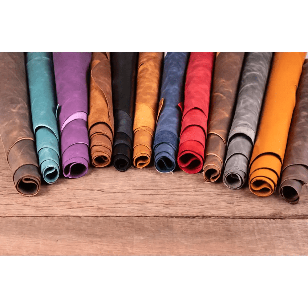 Custom Size Genuine Leather Piece - Cut-to-Size Leather Sheet Bouletta